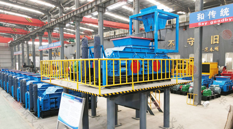 時產150噸鵝卵石對輥制砂機的出料粒度如何控制？華盛銘廠家指導