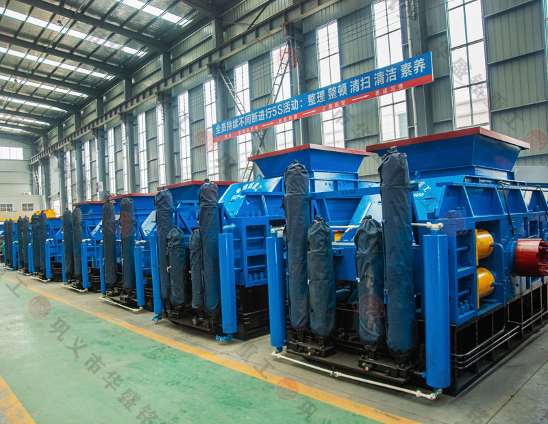 干料濕料硬料都能破的大型液壓對輥制砂機